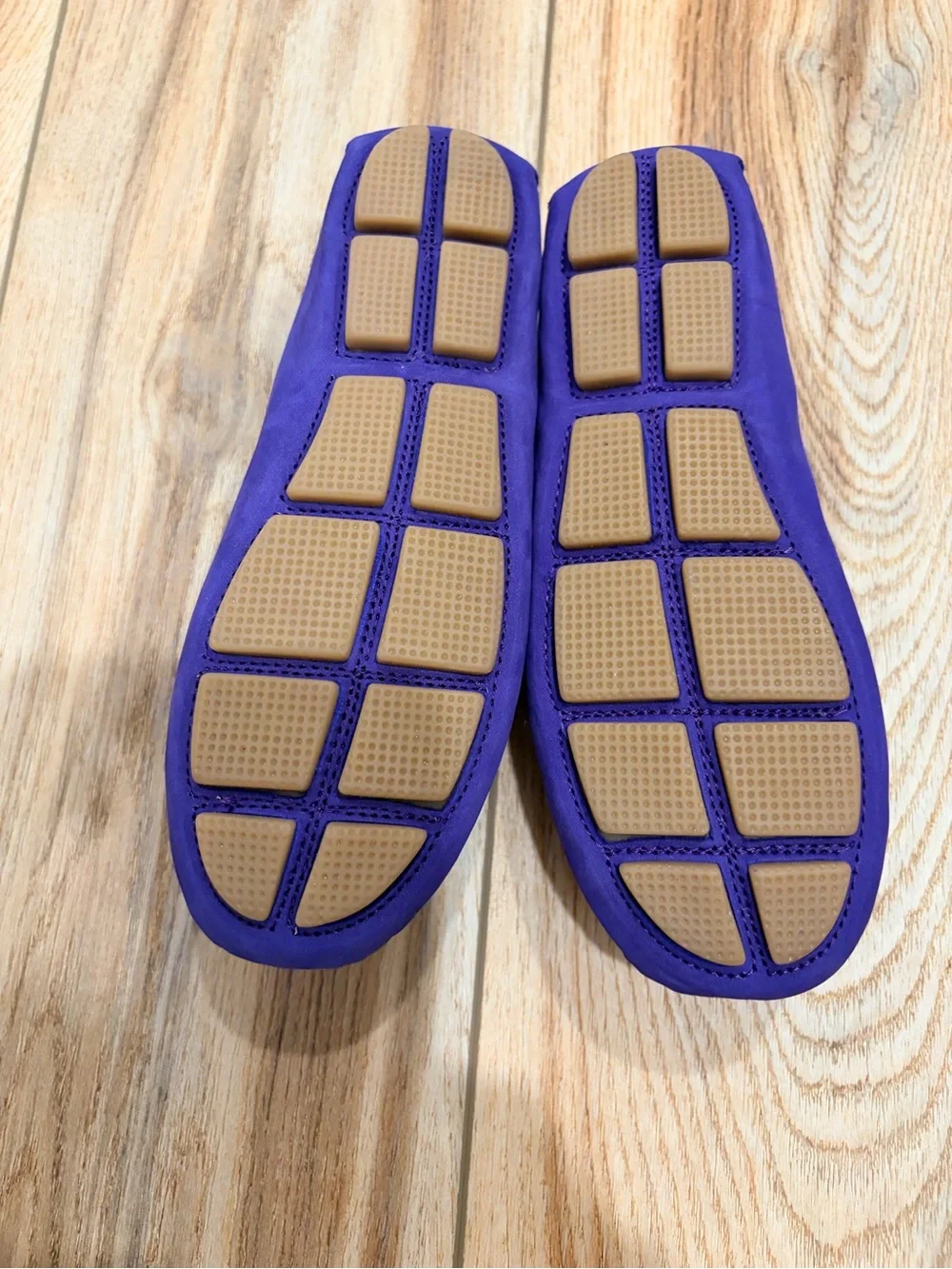 Purple Suede Penny Loafers - Charleston Shoes
